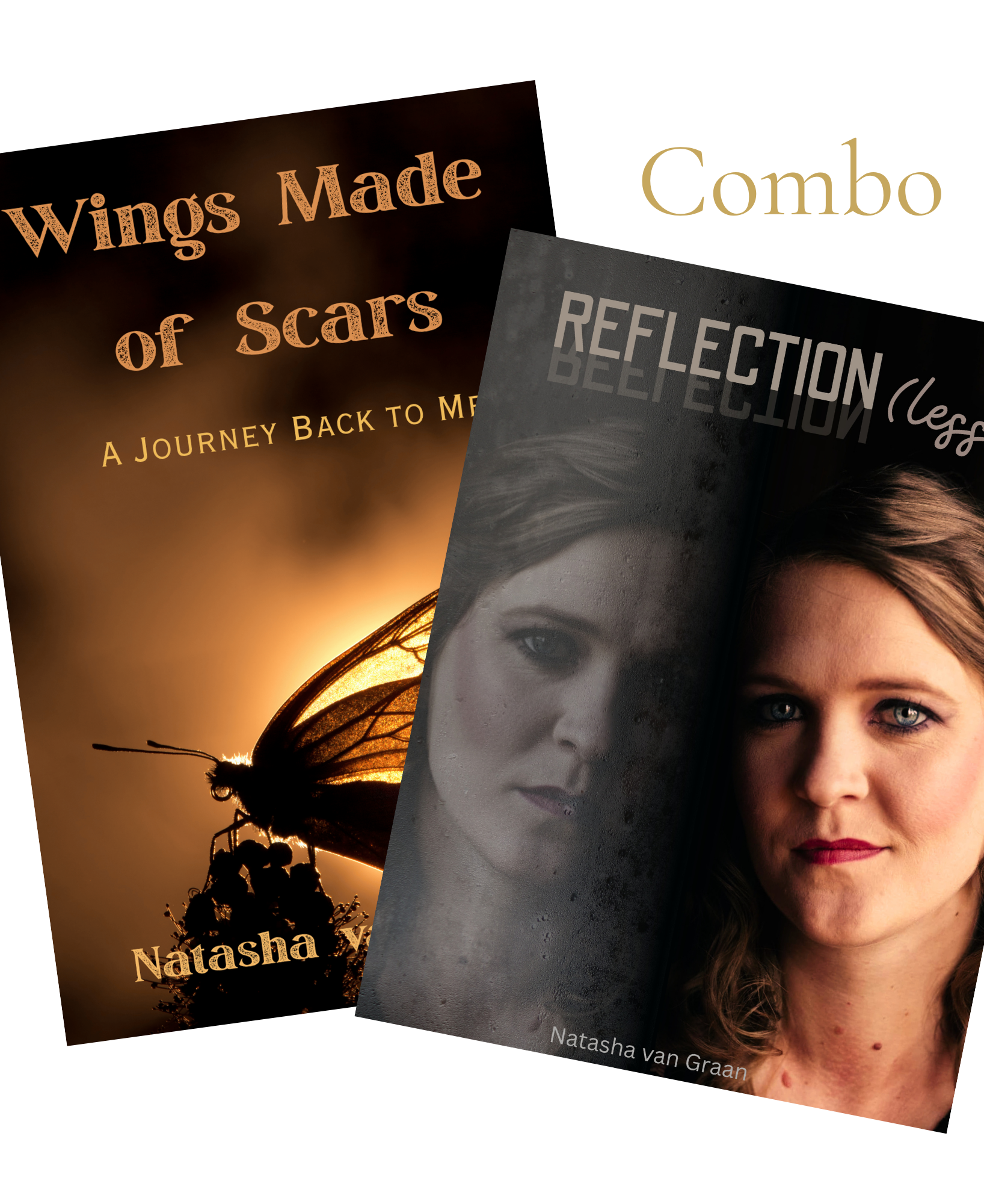 eBook Combo: Reflection(less) & Wings Made Of Scars - Natasha van Graan