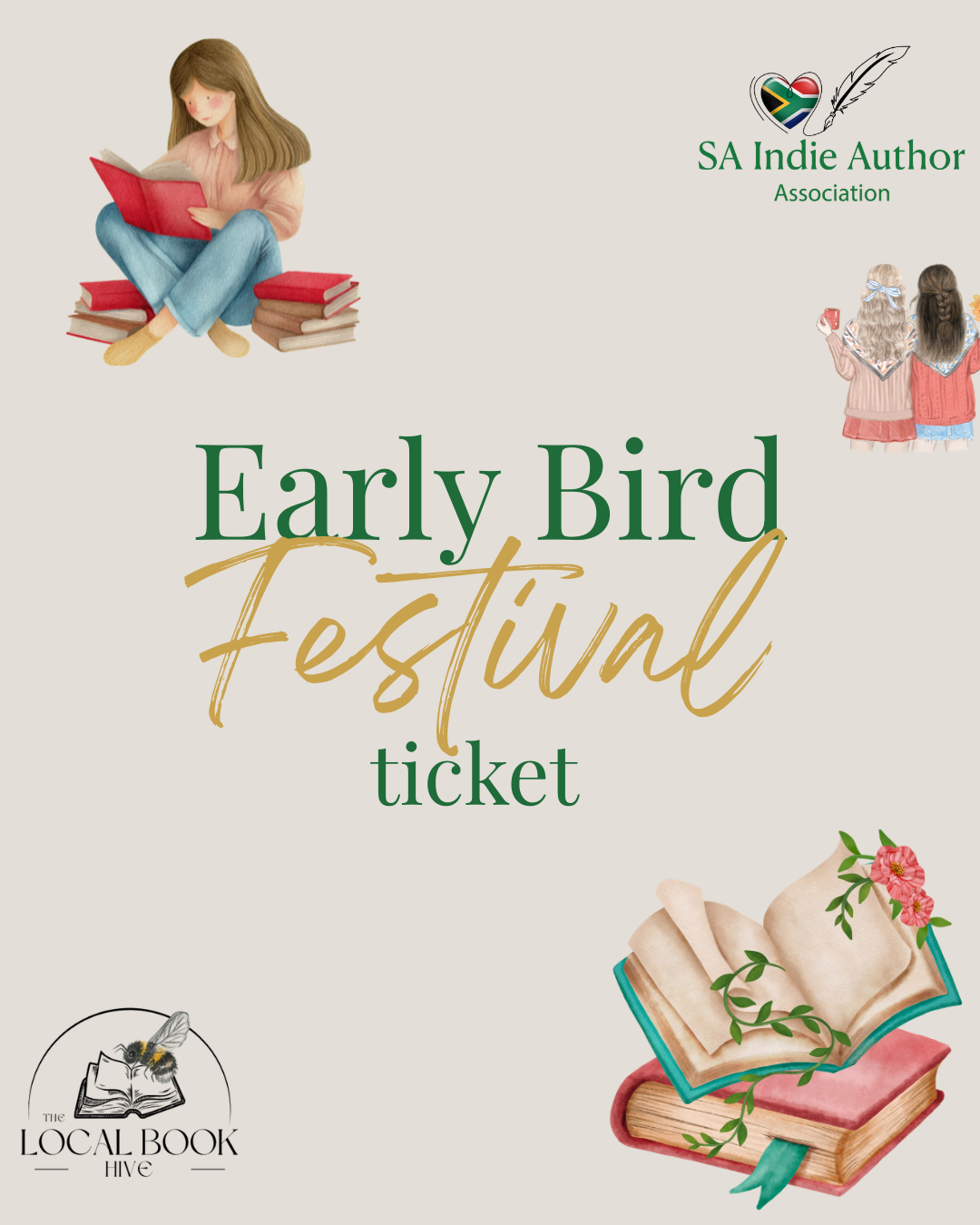 Mzansi Book Fest Early Bird Ticket